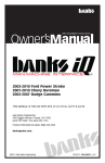Manual - Banks Power Products