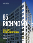 Customer Service Manual - 85 Richmond W