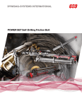 POWER SET Self-Drilling Friction Bolt