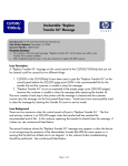 CLJ9500/ 9500mfp Unclearable “Replace Transfer Kit” Message