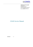 Service Manual - CBU Documentation Portail