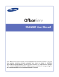 OfficeServ Web MMC User Manual