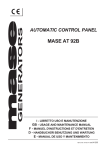 automatic control panel mase at 92b i