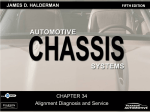 CHAPTER 34 Alignment Diagnosis and Service