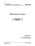 ASES Antenna Test Box - Ansaldo STS | Product Support