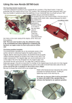Honda GX160 timing tool instructions