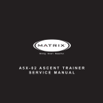 A5X-02 ASCENT TRAINER SERVICE MANUAL