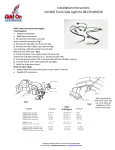 Installation Instructions GL1500 Trunk Side Light Kit 08170