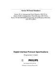 Series 50 Fetal Monitors Digital Interface Protocol Specifications