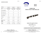 SM-253 — Right Angle Tube Roller 909 Series