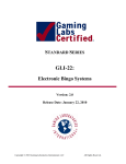 GLI-22: - Gaming Laboratories International