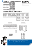 technical & service manual split system air conditioner