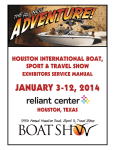 JANUARY 3-12, 2014 - Houston Boat Shows