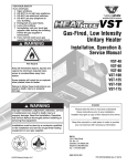 Manual - Heat-Rite VST - Val-Co