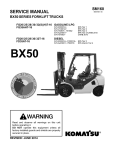 SERVICE MANUAL - Komatsu Forklift USA, Inc. v3.1