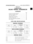 FRONT WHEEL SUSPENSION