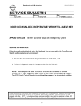 NISSAN RECALL CAMPAIGN BULLETIN