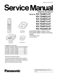 Model No. KX-TG4061LAT KX-TG4062LAT KX