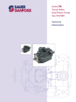 Series TM Transit Mixer Axial Piston Pump Size 070/089