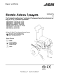 312537G - ASM Electric Airless Sprayers, Repair-Parts
