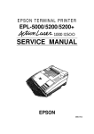 EPL-5200 Service Manual