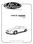 1979-81 CAMARO