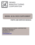 48" Deck Manual  - Deines Manufacturing