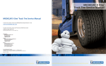 MICHELIN X One Truck Tire Service Manual