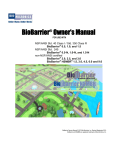 BioBarrier® Owner`s Manual - Bio
