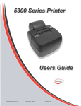 Users Guide 5300 Series Printer