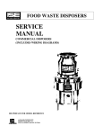 SERVICE MANUAL - Whaley Food Service