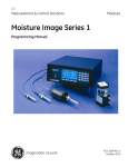 Moisture Image Series 1 - GE Measurement & Control