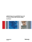 AWG5012B Option 09 and AWG50BUP Option S39 User Manual