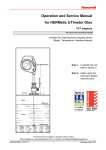 Operation and Service Manual for HERMetic UTImeter Gtex