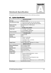Appendix A - Notebook Specification