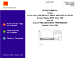 Service Manual for the Kodak PACS LINK MEDICAL IMAGE MANAGER 50