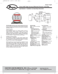 DWYER INSTRUMENTS, INC. Phone: 219/879-8000