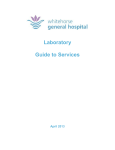 Laboratory Guide to Services