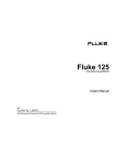 Fluke 125 - PCE Instruments