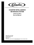 Service Manual Counter Intelligence Beverage System