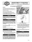 XL Pullback Handlebar Kit Instruction Sheet - Harley