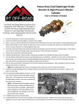 Heavy-Duty Dual Diaphragm Brake Booster & High