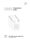 FPi 2000 OMR-Leitfaden für Programmierer - FP-IMS