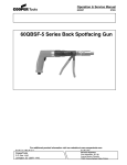 60QBSF-5 Series Back Spotfacing Gun