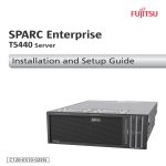 SPARC Enterprise T5440 Server Installation and Setup Guide