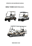 HDK Service Manual - Escondido Golf Car Center