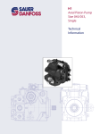 DANFOSS Closed Circuit Pumps H1 045/053 Series