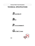 Standard Bus Procurement Guidelines