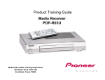 Product Training Guide Media Receiver PDP-R03U