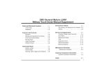 2003 LSSV Military Trucks Owner`s Manual Supplement